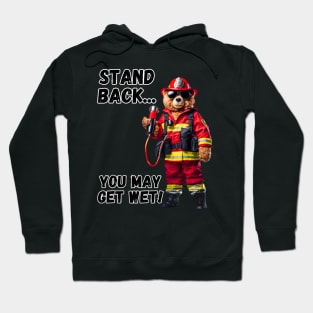 Teddy Bear Firefighter Hoodie